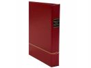 Premium Red Irrevocable Trust Binder with Custom Imprint - 1" D-Ring